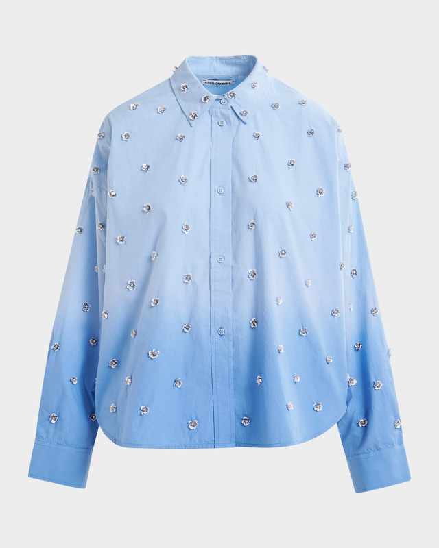 Harkansas Embellished Ombre Shirt